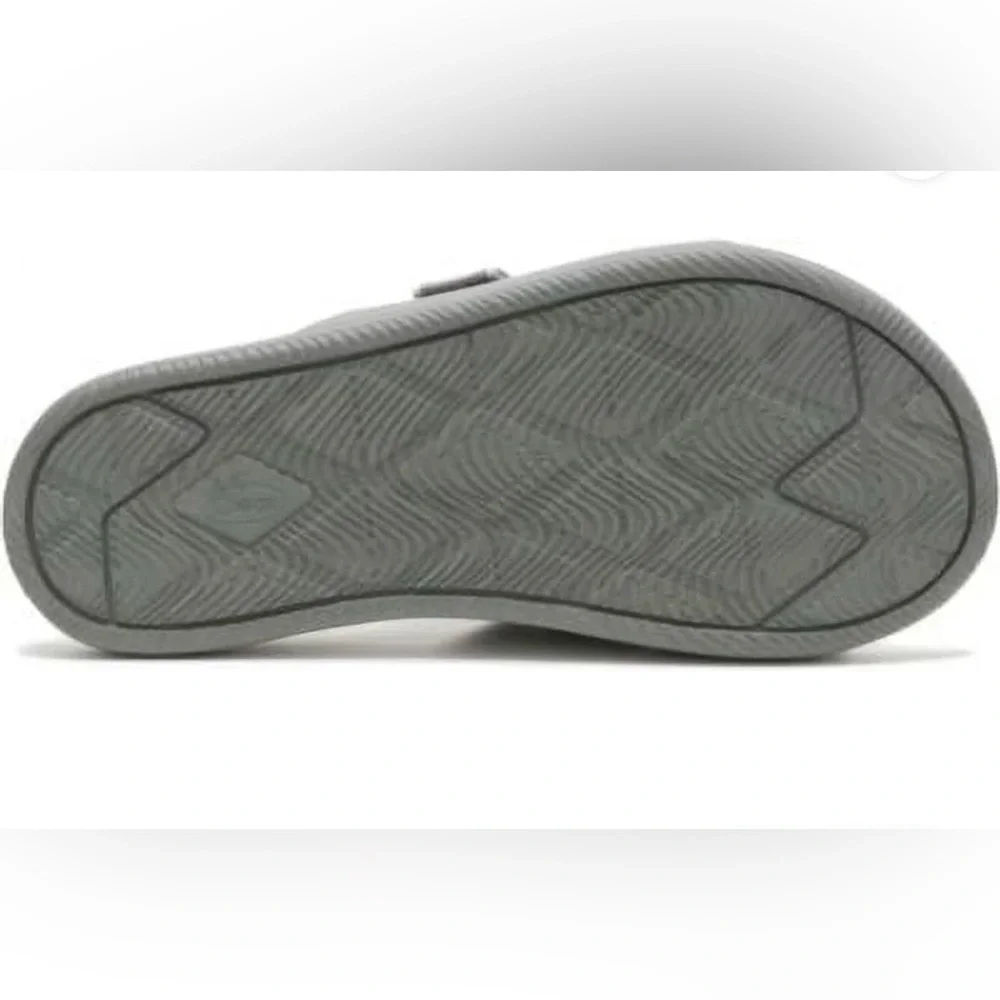 Chaco Chillos Gray Slide Sandal, Sz 10